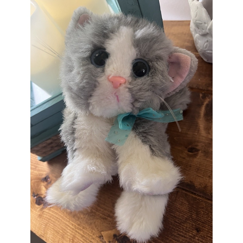 Vintage 2000 DSI Kitty Kitty Kittens Smokey Gray Tabby Purring Kitten